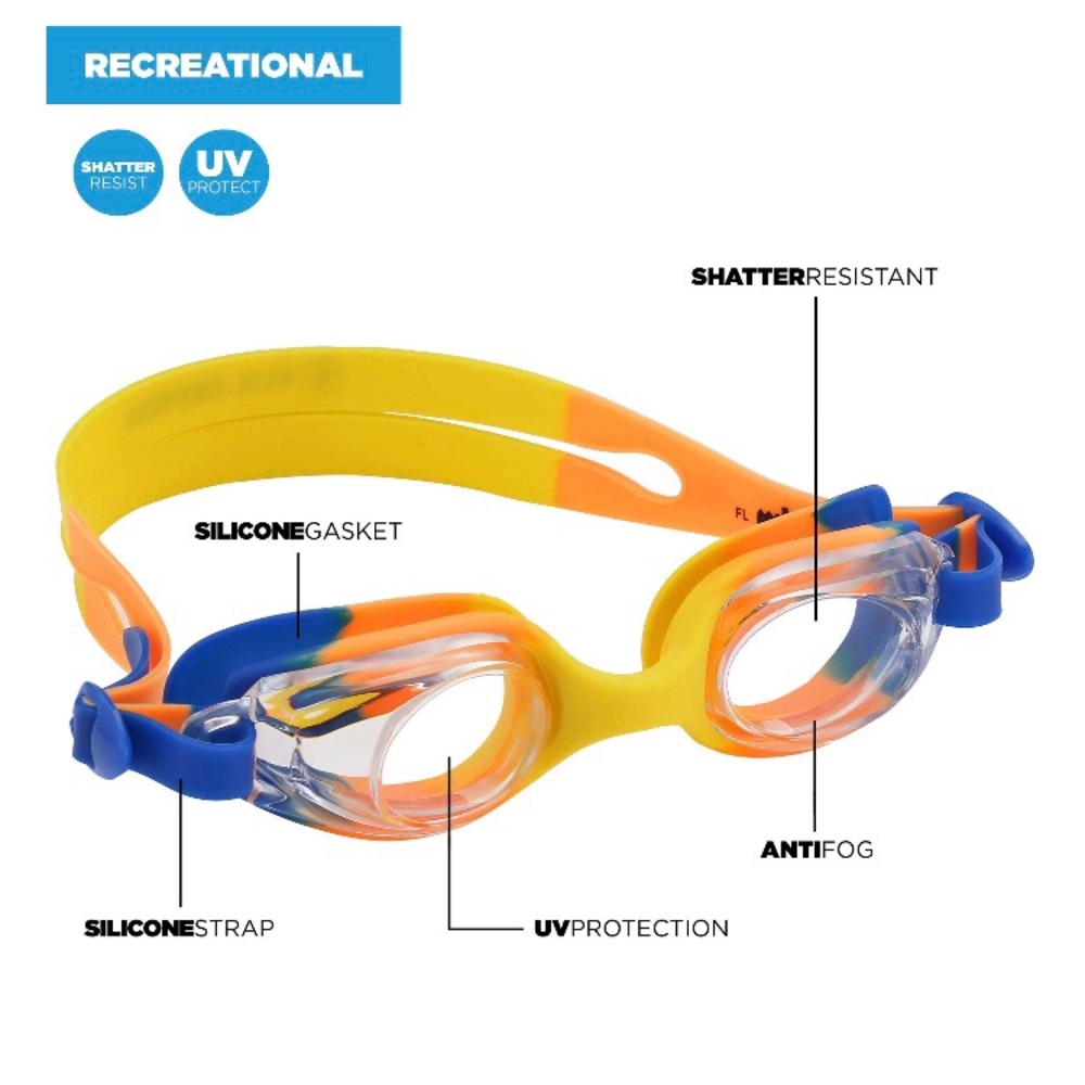 U.S. Divers Splash Kid Swim Goggles for Kids 4+